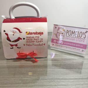 Mug Navideño Personalizado en Baúl