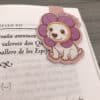 Separador de Imán La Flor más Linda Perrito