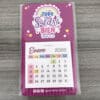 Mini calendarios de Imán X12