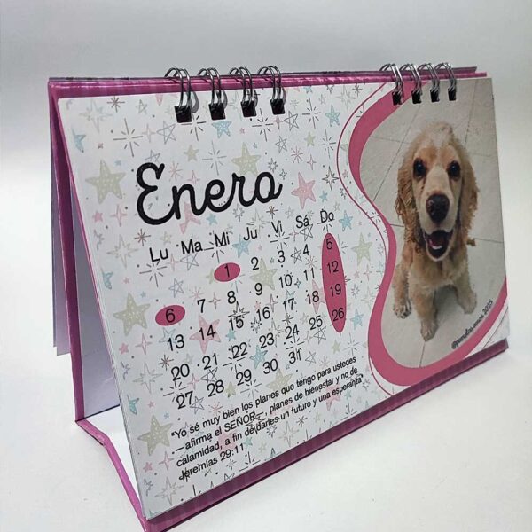 Planeador de Mesa Personalizado 2026