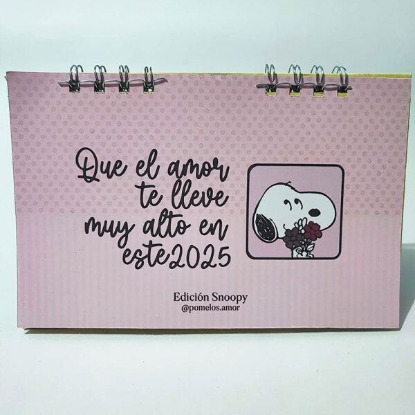 Planeador de Mesa Snoopy 2026