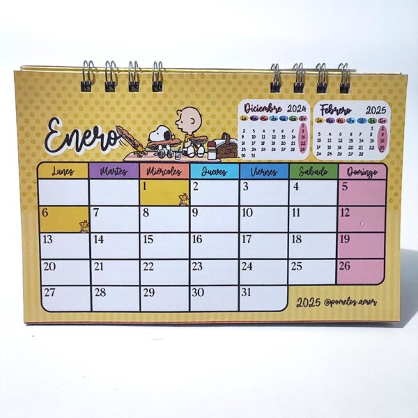 Planeador de Mesa Snoopy 2026