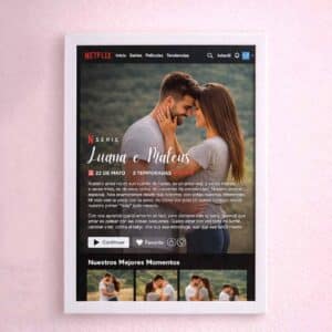 Cuadro Parejas Estilo “Netflix”