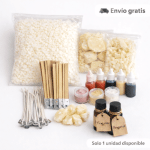 velas 1 🕯️ KIT PARA HACER VELAS EN VASO 5