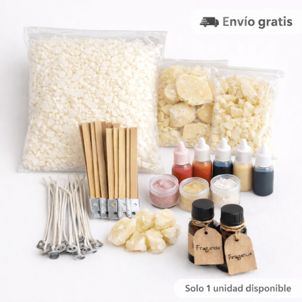 🕯️ KIT PARA HACER VELAS MASAJES 1