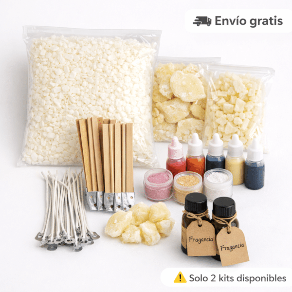 velas 2 🕯️ KIT PARA HACER VELAS EN VASO 4