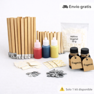 velas 6 🕯️ KIT DE ACCESORIOS PARA HACER VELAS 10