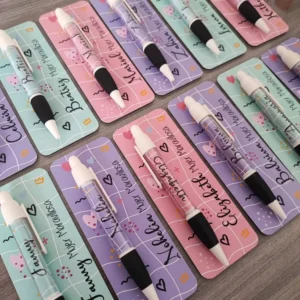 6 Esferos Personalizados con Nombres